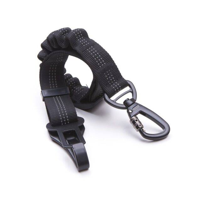 Adjustable Dog Car Seat Belt Extra Safe Black Nylon Owleys Best Sellers Road Trip Accessories