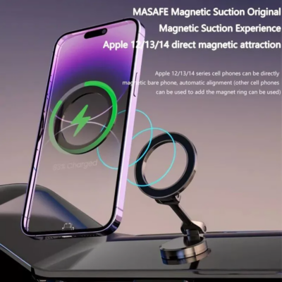 Magnetic Navigation Mobile Phone Car Holder for iPhone –  360° Rotation