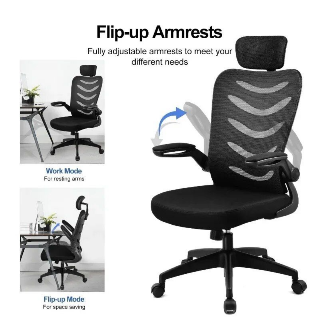 Ergonomic High Back Executive Office Chair 