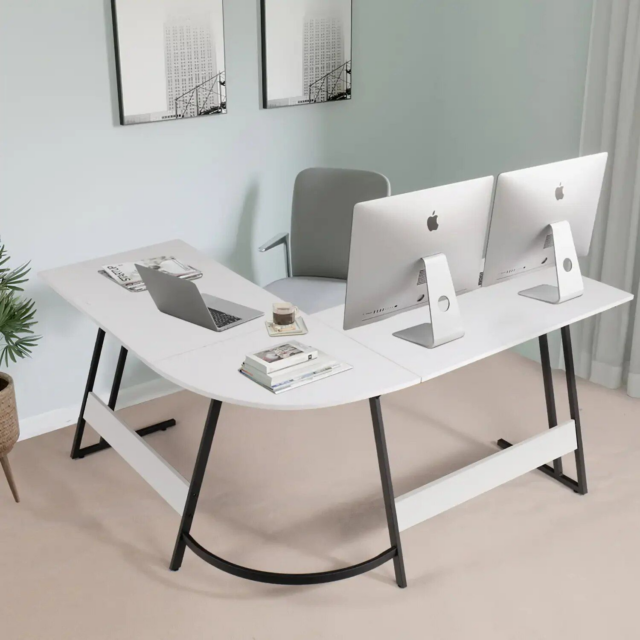 Transform Your Workspace with a Sleek L-Shape Desk